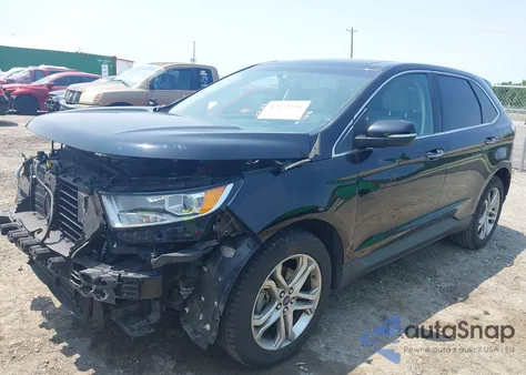 2018 Ford Edge Titanium из США, поврежденный, VIN 2FMPK3K97JBB06205